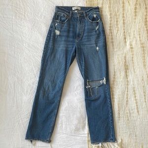 Abercrombie and Fitch Curve Love High Waisted Jeans